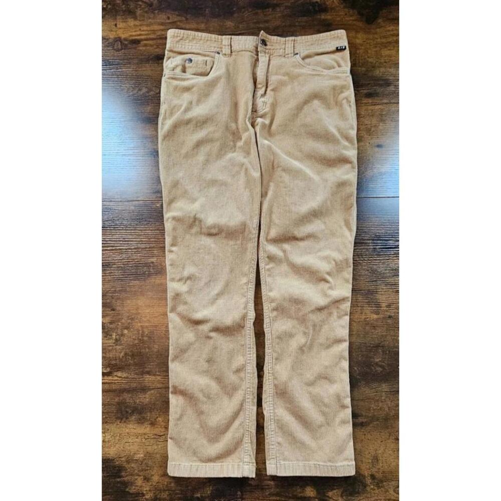 Howler Bros Men’s 33x30 Frontside 5 Pocket Corduroy Pants Tan Casual